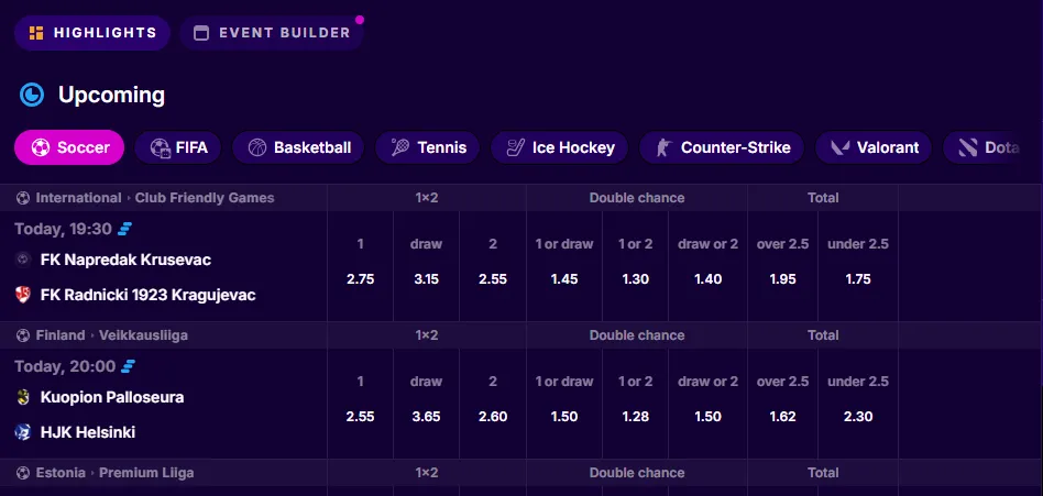 cipherwins casino sports
